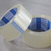 Băng dính đóng hàng. Khổ cuộn: 5cm. Khối lượng: 0.5kg/cuộn. Màu sắc: Trắng trong