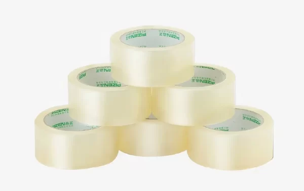 Băng dính đóng hàng. Khổ cuộn: 5cm. Khối lượng: 1kg/cuộn. Màu sắc: Trắng trong - Ảnh 3