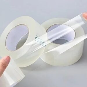 Băng dính đóng hàng. Khổ cuộn: 3.5cm. Khối lượng: 1kg/cuộn. Màu sắc: Trắng trong