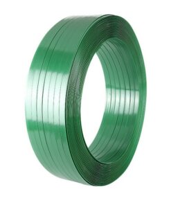 Dây đai nhựa PET. Hàng Phổ thông. Bản rộng: 16 mm. Độ dày: 1 mm. Định lượng: 20kg/cuộn. Màu đen