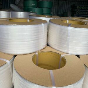 Dây đai nhựa PP. Hàng loại A. Bản rộng: 16 mm. Độ dày: 0.6 mm. Định lượng: 10kg/cuộn. Đủ màu
