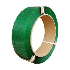 Dây đai nhựa PET. Hàng loại A. Bản rộng: 16 mm. Độ dày: 0.8 mm. Định lượng: 20kg/cuộn. Màu xanh
