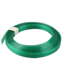 Dây đai nhựa pet. Hàng loại A. Bản rộng: 19 mm. Độ dày: 0.8 mm. Định lượng: 20kg/cuộn. Màu xanh