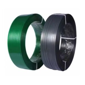Dây đai nhựa PET. Hàng loại A. Bản rộng: 16 mm. Độ dày: 1 mm. Định lượng: 20kg/cuộn. Màu xanh