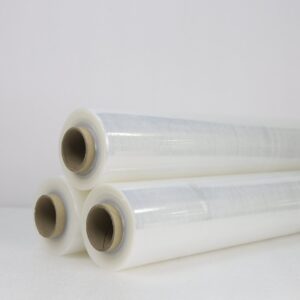 Màng Co Quấn Hàng PE. Khổ cuộn: 7cm. Khối lượng: 1kg/cuộn. KL Lõi giấy: 100gr. Màu sắc: Trong suốt