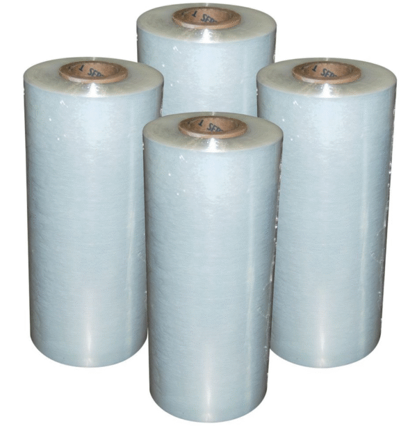 Màng Bọc Hàng Hóa PE. Khổ cuộn: 7cm. Khối lượng: 2kg/cuộn. KL Lõi giấy: 100gr. Màu sắc: Trong suốt
