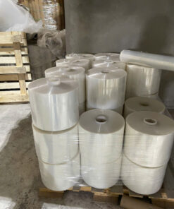 12 Cuộn Màng Co Jumbo. Khổ cuộn 50cm, Trọng lượng 35kg/cuộn.