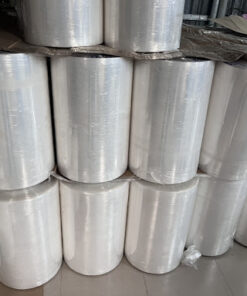 12 Cuộn Màng Co Jumbo. Khổ cuộn 50cm, Trọng lượng 35kg/cuộn.