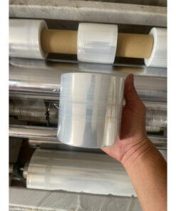 12 Cuộn Màng Co Jumbo. Khổ cuộn 50cm, Trọng lượng 35kg/cuộn.