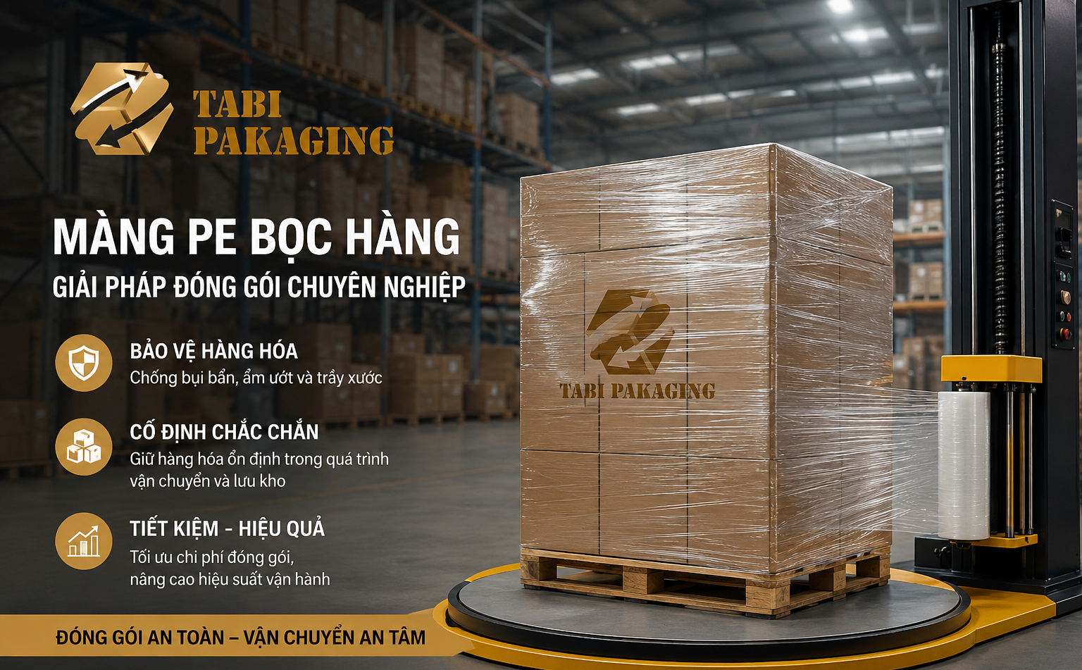 màng pe bọc hàng giá rẻ 