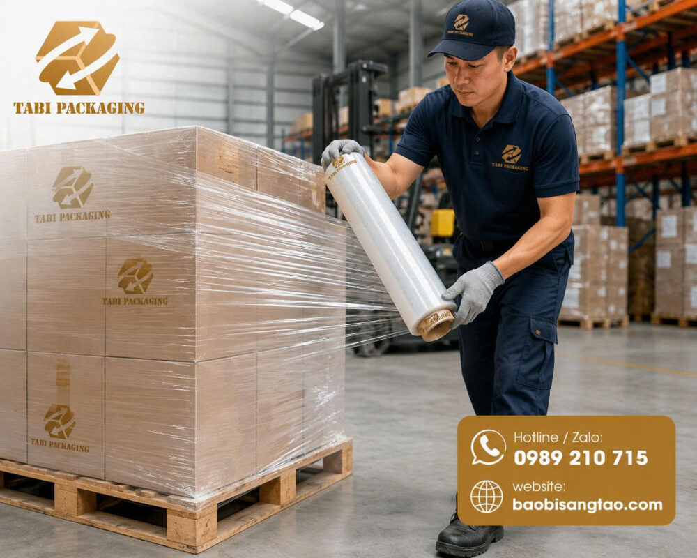 màng bọc hàng pe giá rẻ
