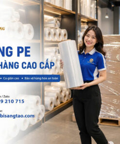 màng pe quấn hàng công nghiệp