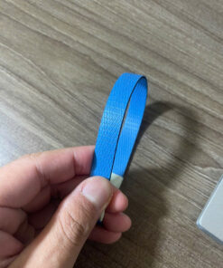 Dây đai nhựa Loại C, dùng cho máy đóng đai BÁN tự động, bản 15mm, dày 01mm, màu xanh dương